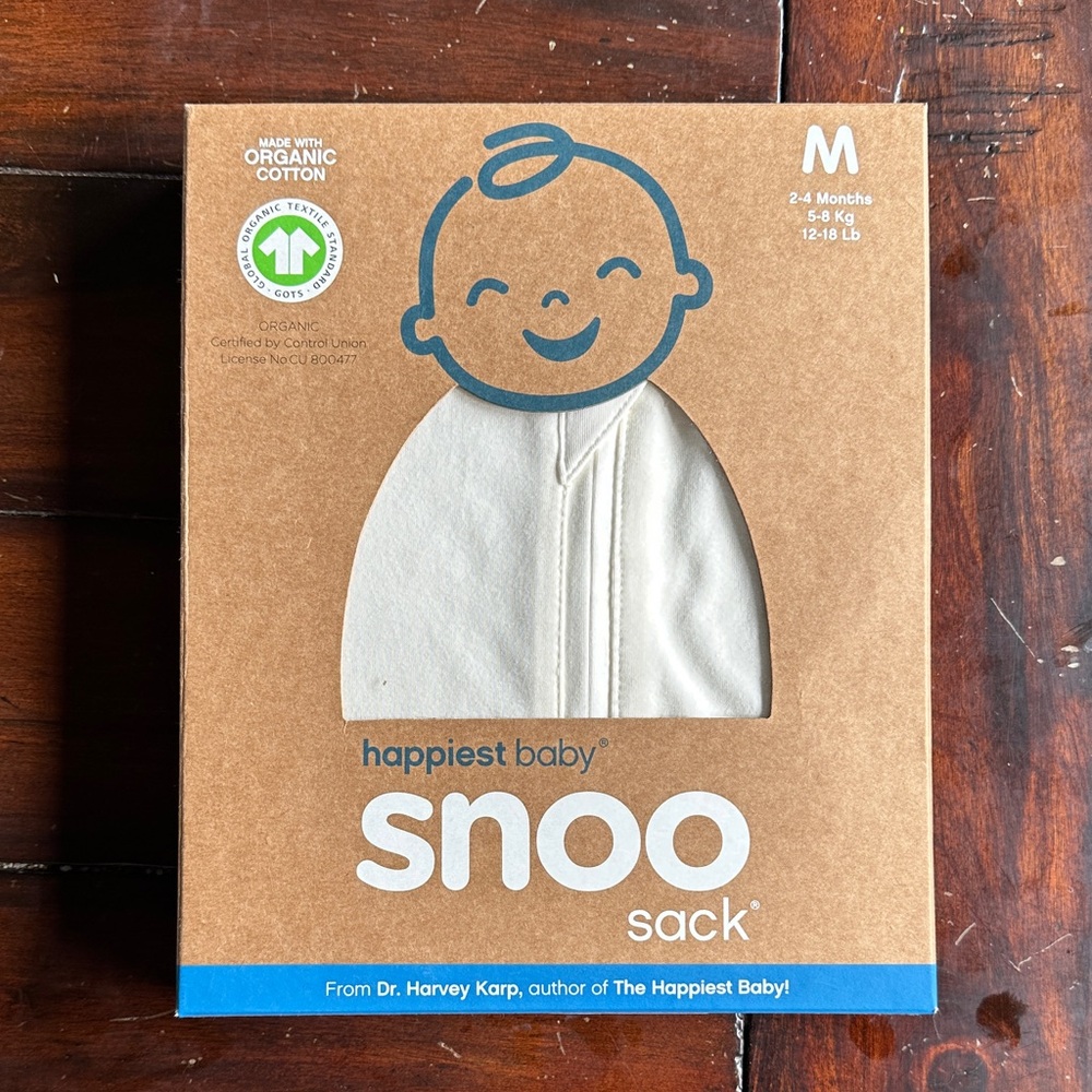 Happiest Baby Snoo Sack - Cream